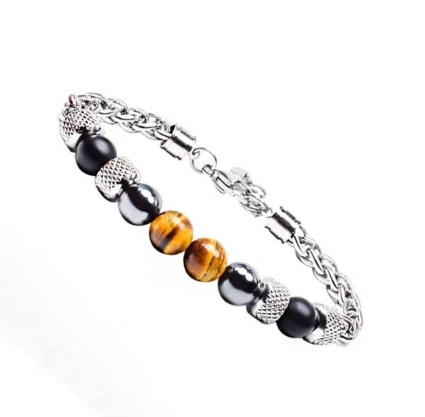 2026/05/1000077071.jpg Bracelet œil de Tigre, Onyx & Hématite