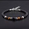Bracelet œil de Tigre & Agate