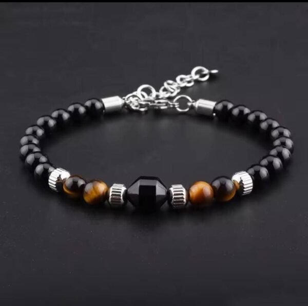 Bracelet œil de Tigre & Agate