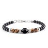 Bracelet œil de Tigre & Agate