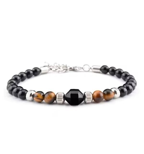 Bracelet œil de Tigre & Agate
