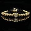 Bracelet Tête de Léopard Luxe