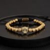 Bracelet Tête de Léopard Luxe