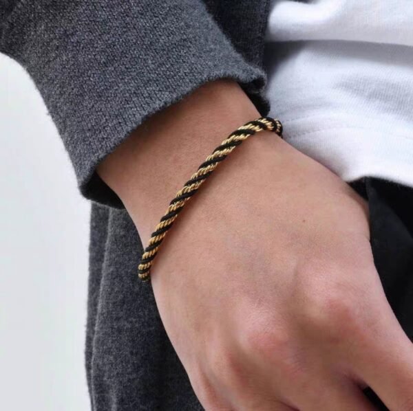 Bracelets fait main en acier Inoxydable