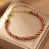 Bracelets fait main en acier Inoxydable