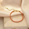 Bracelets fait main en acier Inoxydable