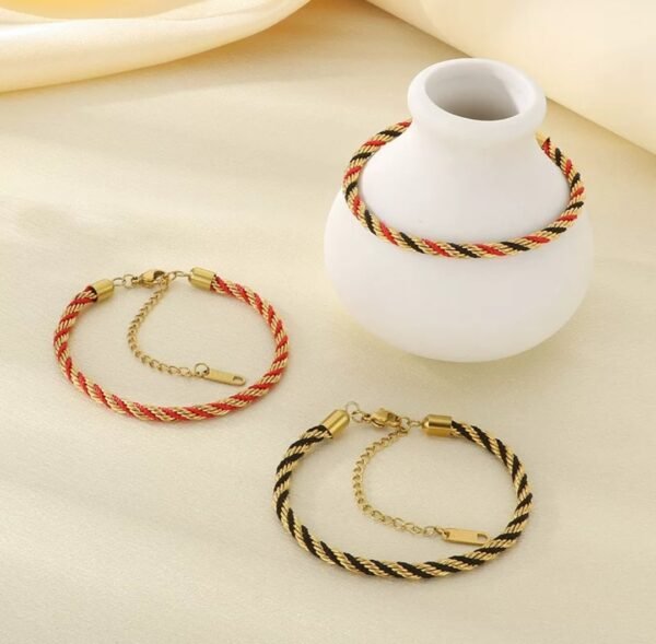 Bracelets fait main en acier Inoxydable