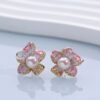 2026/07/1000127839.jpg Boucles d'oreilles fleur perle véritable
