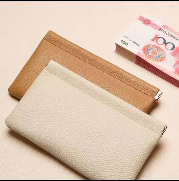 Pochette souple fermeture clic-clac