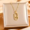 2026/09/1000164978.jpg Collier pendentif ovale cœur