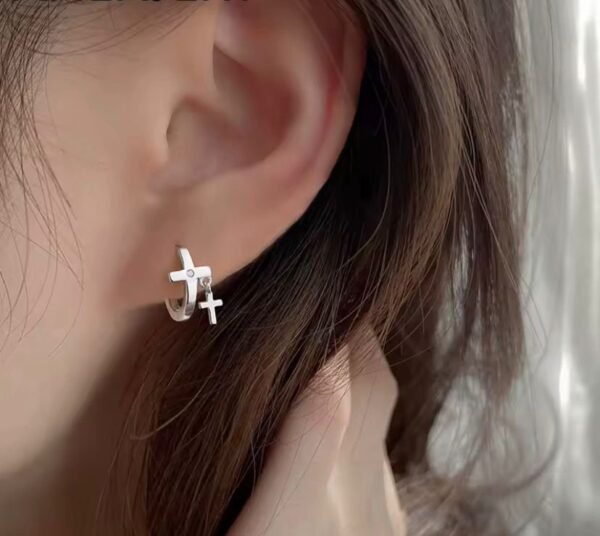 Créoles double croix