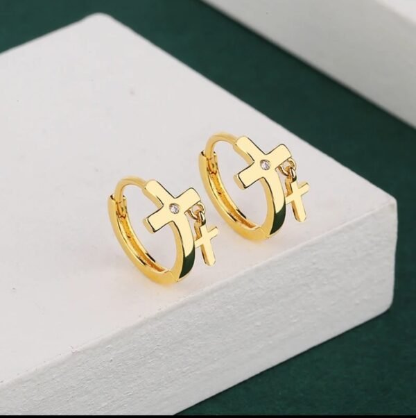 Créoles double croix