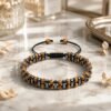 Bracelet œil de tigre et hématite