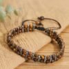 Bracelet œil de tigre et hématite