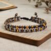 Bracelet œil de tigre et hématite