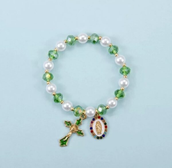 2026/09/1000220213.jpg Bracelet chapelet perles vertes
