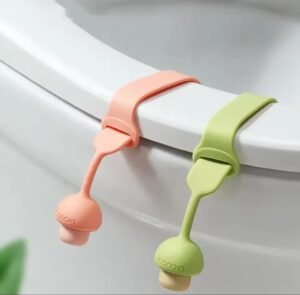 Poignée hygiénique lève abattant WC