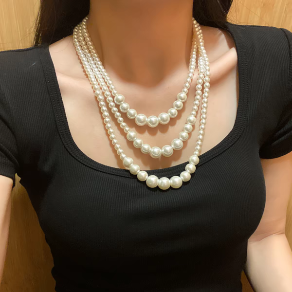 Collier perles "Orelie"